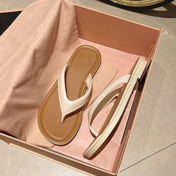 💕在臺出貨🔥人字拖百搭網紅ins拖鞋女夏季外穿厚底防滑防臭沙灘鞋夾趾涼拖鞋