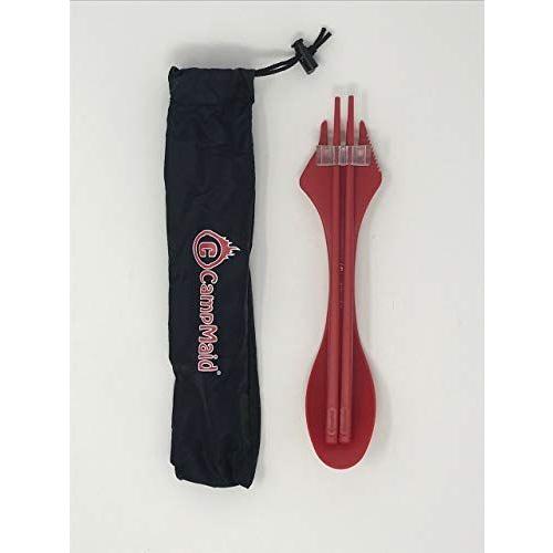 Camping Multi-Purpose Utensil Set of with Carry Bags