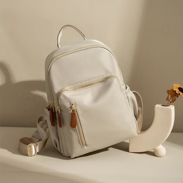 防盜雙肩包女2025新款時尚牛津布女士背包女學生書包輕便旅行包包