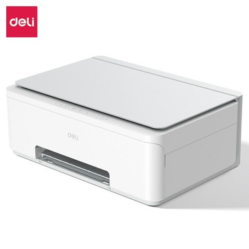 得力C411W 412w彩色噴墨打印機家用辦公無線三合一照片作業多功能【北歐家居生活】