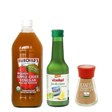 費爾先生有機蘋果醋946ml+西西里檸檬汁200ml/火山檸檬汁250ml+凡司特肉桂粉37g 組合