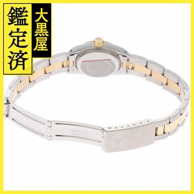 ROLEX ロレックス オイスター パーペチュアル T番 67193 YG/SS