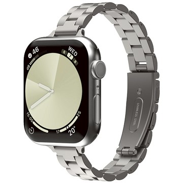 Sinjimoru 智慧手錶纖薄金屬錶帶  Apple Watch 38mm/40mm/41mm  星光色  1個