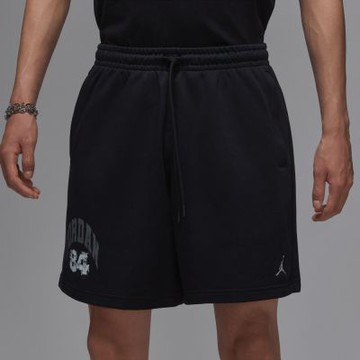 NIKE 短褲 男 運動褲 喬丹 寬鬆版型 毛圈布 AS M J BRK CLLGTE SHORT LB 黑 HV0096-010(2L6260)
