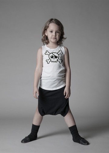 2015春夏 NUNUNU SARWAL款及膝裙