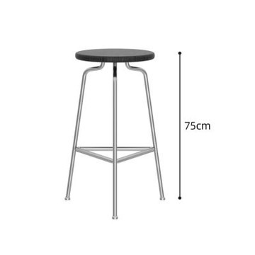 北歐實木螞蟻凳 家用吧檯椅 島台椅 酒吧高腳凳 前台收銀高腳椅（坐高65CM 適合90-95cm桌高）