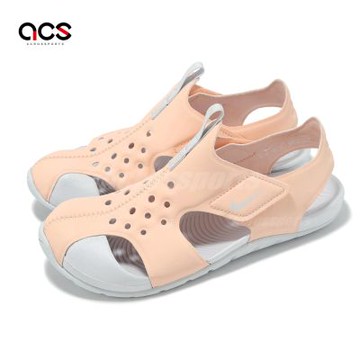 Nike 涼鞋 Sunray Protect 2 PS 中童 小朋友 粉 魔鬼氈 涼拖鞋 943826-801