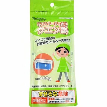 [4東京直購] DAINICHI H010010 檸檬酸 100g 抗菌汽化濾網專用清潔劑 _FF4