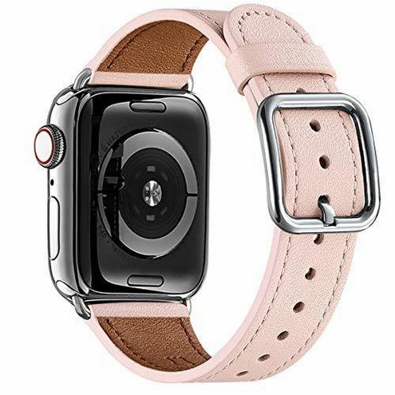 代引不可 Apple Watch トレースバンド 本革 ホワイト 42mm44mm45mm