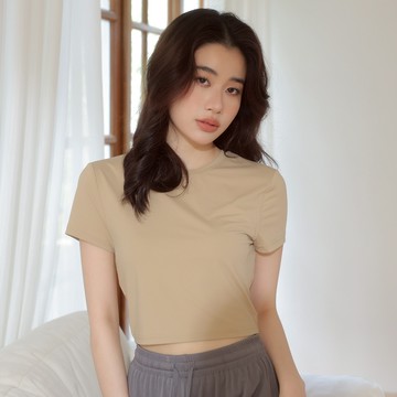 CC.DAILY-冰膚牛奶絲短BraT(五色)-女【H2CO066】