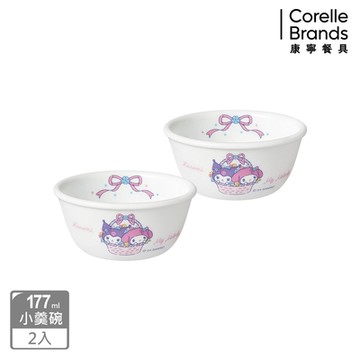 【美國康寧 CORELLE】 美樂蒂與酷洛米 小羹碗2件組-B01