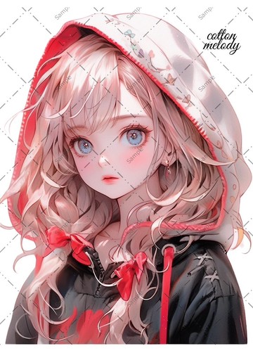 original sticker no.236 人物貼紙 原創貼紙 人物貼紙 女孩貼紙 原創人物貼紙