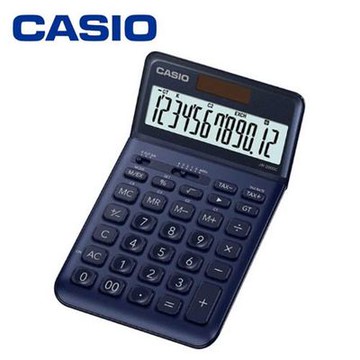 卡西歐CASIO JW-200SC-NY 午夜藍12位時尚香檳系列計算機/台