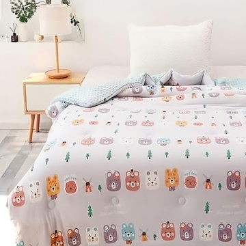韓式抗菌安撫被  150 x 200cm  動物系列 多色