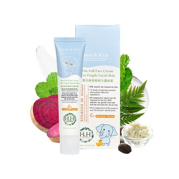 HH寶貝燕麥敏弱全護面霜(40g)