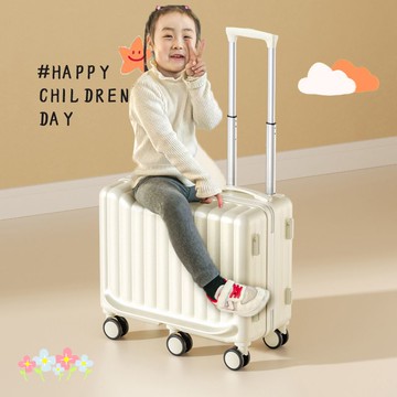 免運 兒童行李箱可坐騎22寸寶寶拉桿箱20小孩登機旅行箱萬向輪遛娃神器