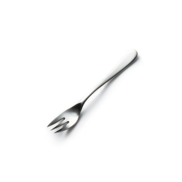 有種創意 -日本山崎金屬 - 若水系列 - 霧面不鏽鋼點心叉  (137 mm)