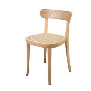 【BNS居家】桑洛餐椅 YSW-WD-S170A│復古不敗│精緻工藝│天然藤椅面│餐廳必備│咖啡廳