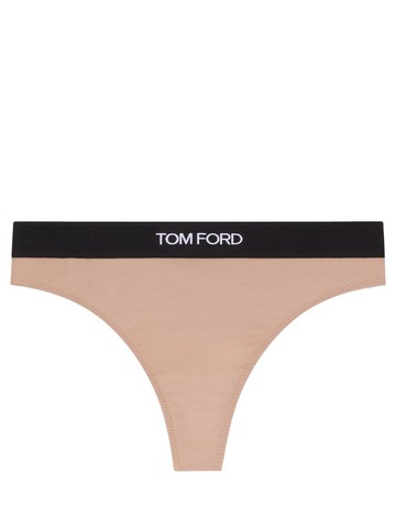tom ford thong with logo