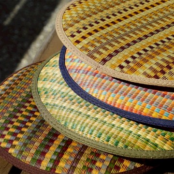 【新年禮物】質感藺草坐墊m5c系列 彩霞