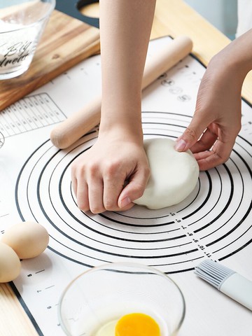 半房硅膠案板家用面墊烘焙硅膠揉面墊食品級防滑加厚和面墊搟面墊