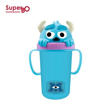 SuperBO 不鏽鋼內膽吸管杯-毛怪★衛立兒生活館★