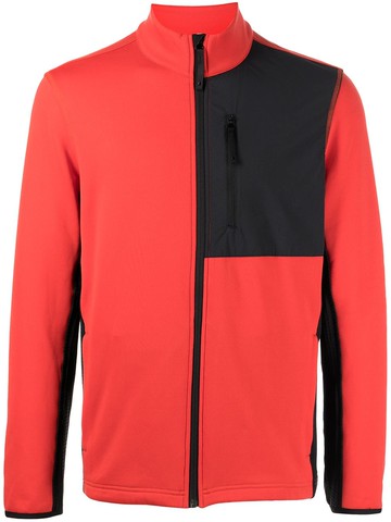 Aztech Mountain - panelled fleece jacket - men - Polyester/Elastane - XXL - Orange