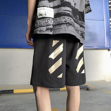 休閑短褲男潮流五分褲子潮牌ins運動籃球夏季外穿寬松薄款大褲衩