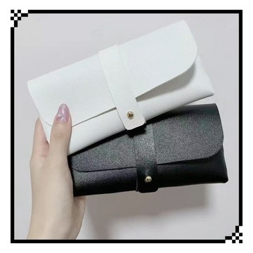 👜 卿選好物 👜眼鏡袋墨鏡太陽鏡男女ins便攜抗壓放近視眼睛包自動閉閤折疊