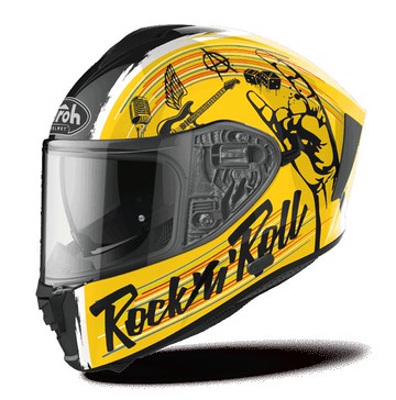 【全罩首選】AIROH SPARK #3 黑黃 全罩式安全帽