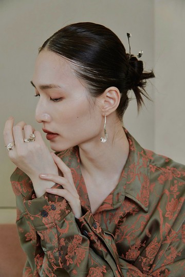 靜日隱光 捲蕨戒指