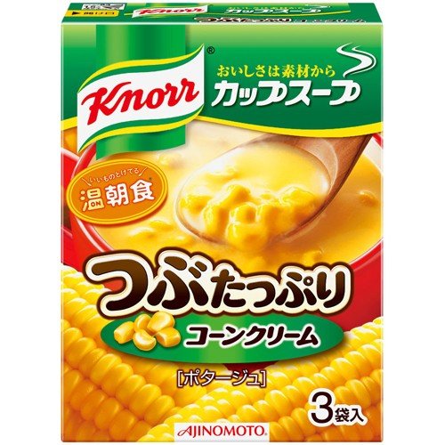 味の素株式会社 クノールカップスープ つぶたっぷりコーンクリーム 3袋入×10箱セット 