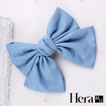 【Hera 赫拉】森林系大蝴蝶結牛仔彈簧夾 H112031406