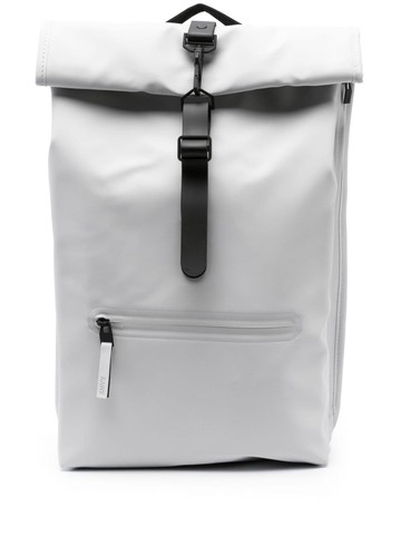 Rains - Rolltop Rucksack waterproof backpack - unisex - Polyester/Polyurethane - One Size - Grey