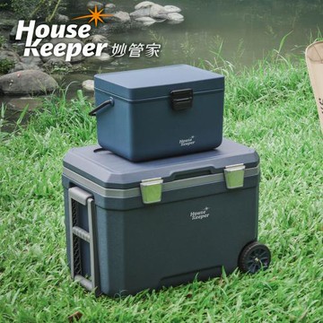 妙管家 46L+12L拖輪冰桶組 HKI-4612DBU