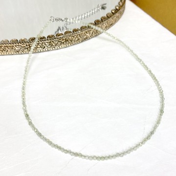 Edith & Jaz • 葡萄石細頸鏈