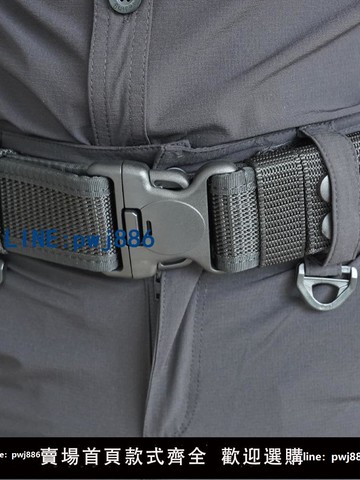 【可打統編 超低價】編織外腰帶軍訓外腰帶戰術帆布腰帶卡扣快拆尼龍皮帶插扣工裝腰帶