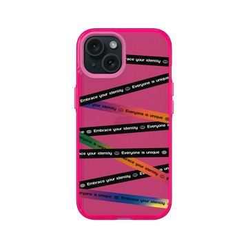 iPhone 15 Clear 粉漾桃 - Love in All ____ - 致世上唯一的你