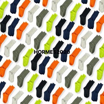 [HORMES] 粗針織 素色 襪子 韓國 素襪 純棉 潮牌 余文樂 雙針織 粗線 復古 百搭 運動襪