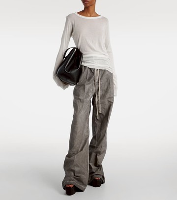Rick Owens Geth cotton wide-leg pants
