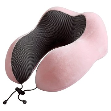 M型記憶棉頸枕  粉  M型