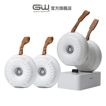 【官方直營】-GW水玻璃- 2.0甜甜圈雙效除濕組+2.0甜甜圈*2 (共四個)