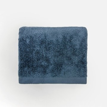 (組)PALETTE厚型乾用純棉浴巾78x140 藍染藍 x2