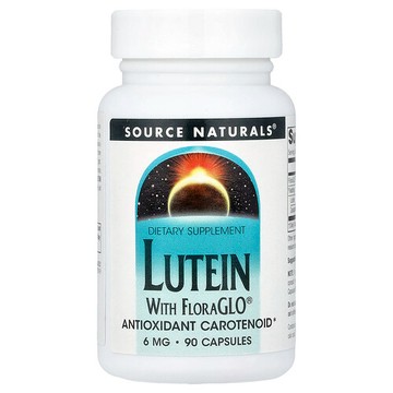 Source Naturals, 葉黃素，6 毫克，90 粒膠囊