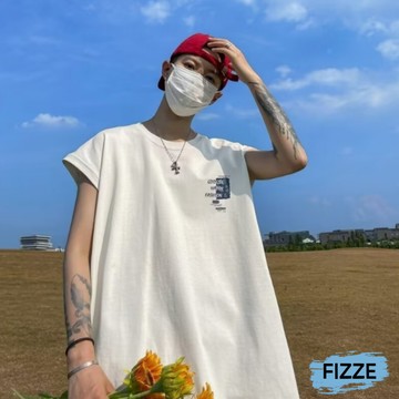 百搭無袖背心 美式休閒 簡約風無袖 潮牌男背心 嘻哈運動健身 坎肩潮流背心 運動背心 ATHB42【FIZZE】