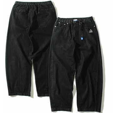 GERRY OUTDOORS 070110-01 BARREL CLIMBING PANTS 筒形 丹寧長褲 (黑色)
