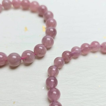 【幻彩水晶手作坊】透體紫馬粉 紫馬粉手串 紫馬粉手鍊 桃花之石 手鏈 手串