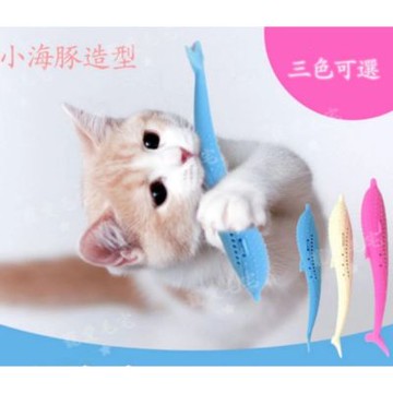 【寵愛毛宅】貓薄荷玩具魚 貓玩具 貓咪薄荷 魚造型玩具 硅膠玩具 貓咪潔牙 貓咪磨牙 玩具 逗貓玩具