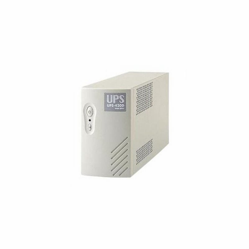 正規 オムロンソーシアルソリューションズ 無停電電源装置(常時インバータ給電) 750VA/500W:縦置 BU75SW 