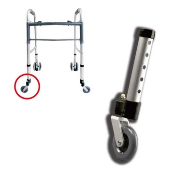 助行器用腳輪B款 - 前輪使用 斜式旋轉 2入/組 ZHCN1795-B